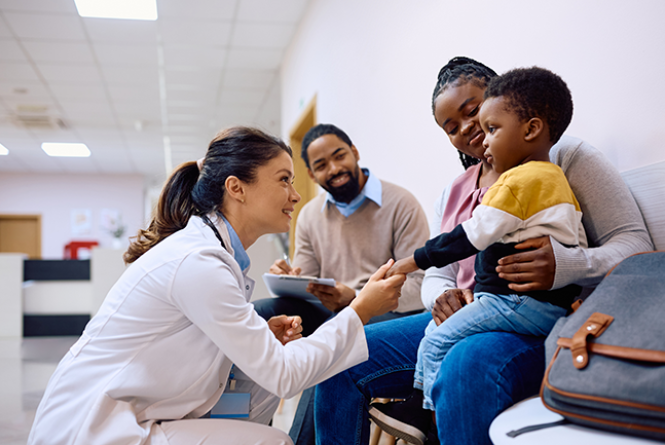 Patients in waiting room